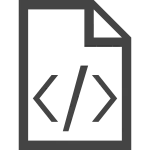 File Code SVG Icon